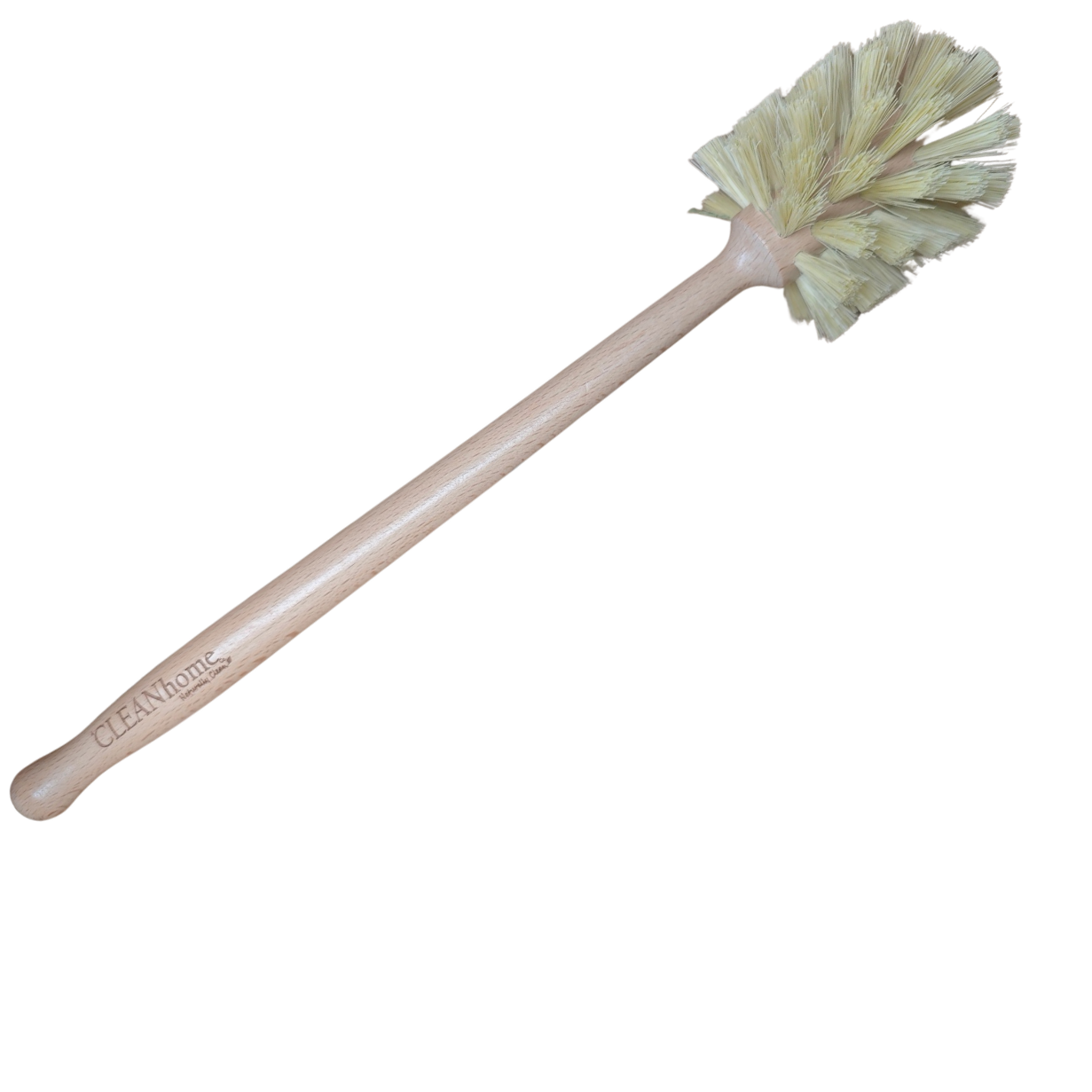 Natural Bamboo Bottle Brush - Sisal Bristles, 1 ct