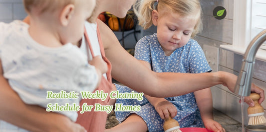 Realistic Weekly Cleaning Schedule for Busy Homes