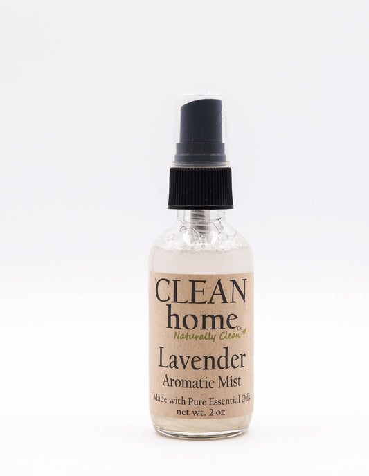 Aromatic Mist - Natural Plant-Based Room & Linen Spray, 3 oz, 4-Pack Case